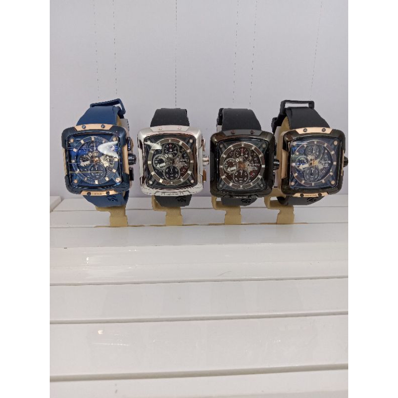 Jam tangan pria Alexandre Christie AC 3030/3039 MC Rubber Strap Original