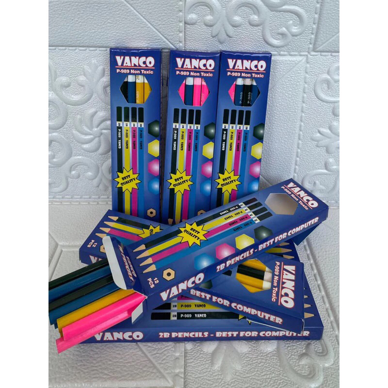 

SATU PACK (12 PCS) Pensil Serut 2b Vanco Polos