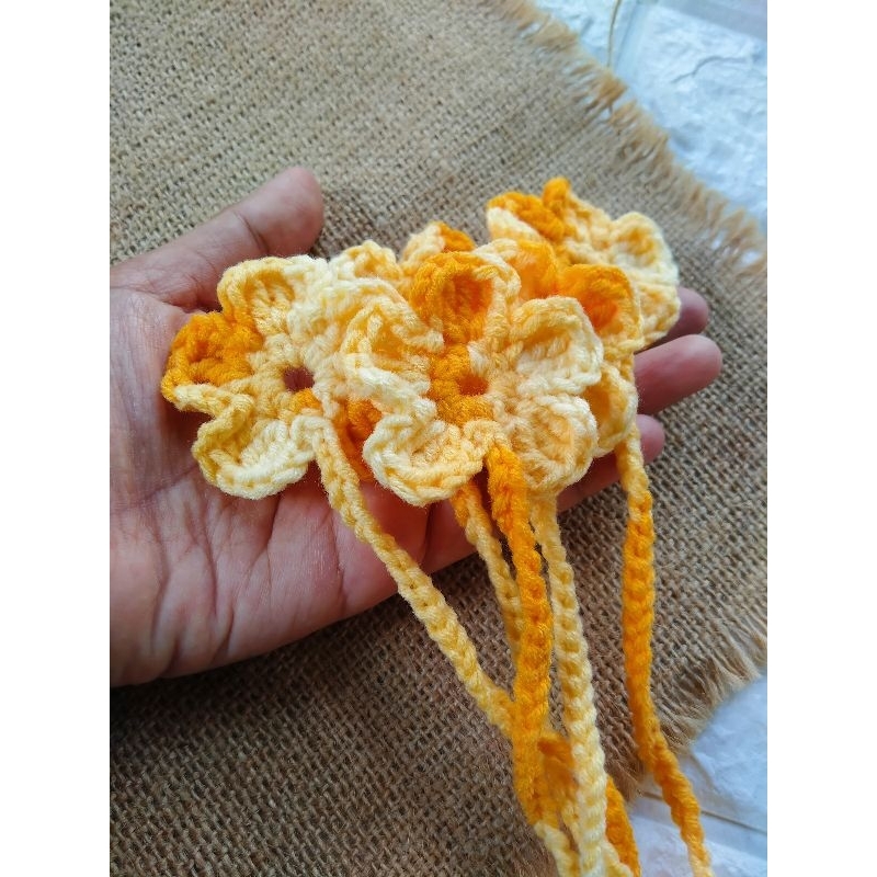 

NU Flower Bookmark | Crochet Bookmark | Pembatas Buku Rajutan