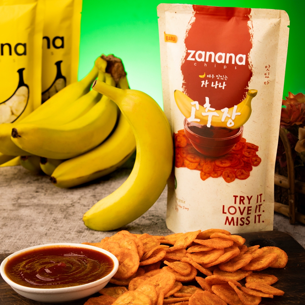 

Zanana Chips - Keripik Pisang Rasa Korean Gochujang - 80g