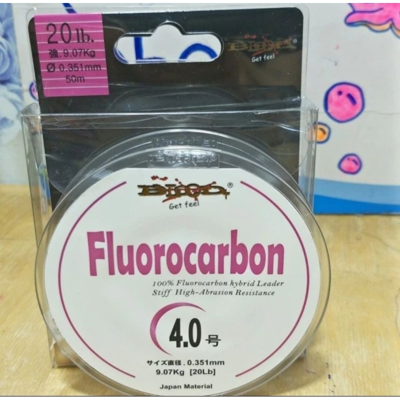Senar Leader Blood Fluorocarbon 4.0