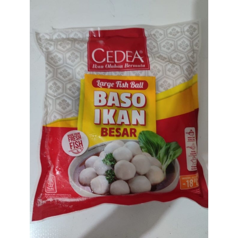 

CEDEA Baso Ikan Besar / Bakso Ikan / Fish Meatballs @500gr