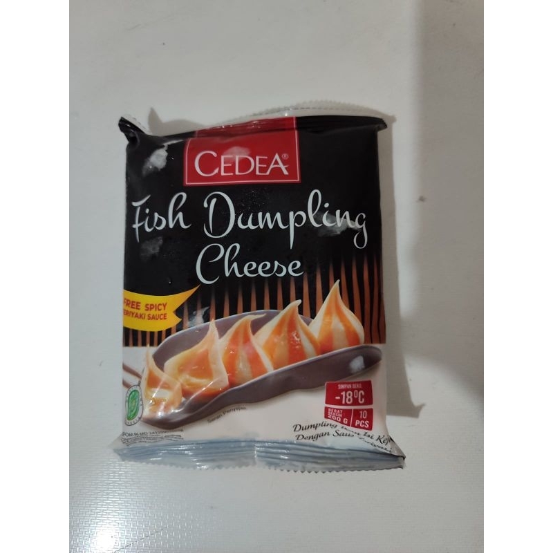 

CEDEA Fish Dumpling Cheese @200gr 10 pcs