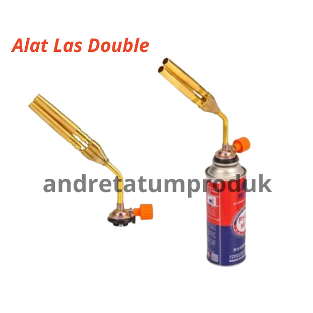 Kepala Las Double Gas Torch Manual Double Blender Las Double