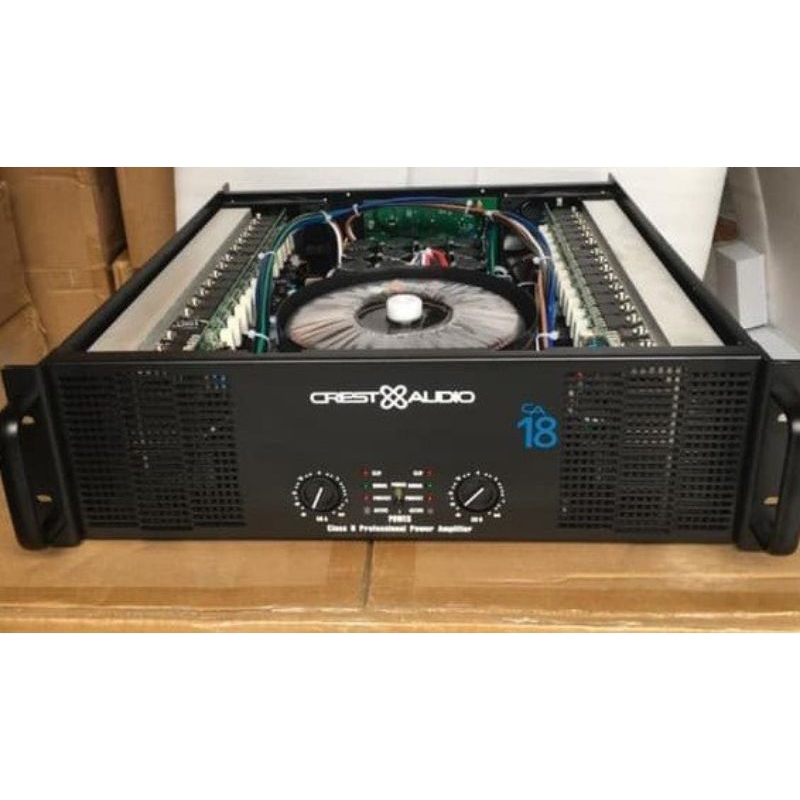 POWER AMPLIFIER CREST AUDIO CA18/CA18