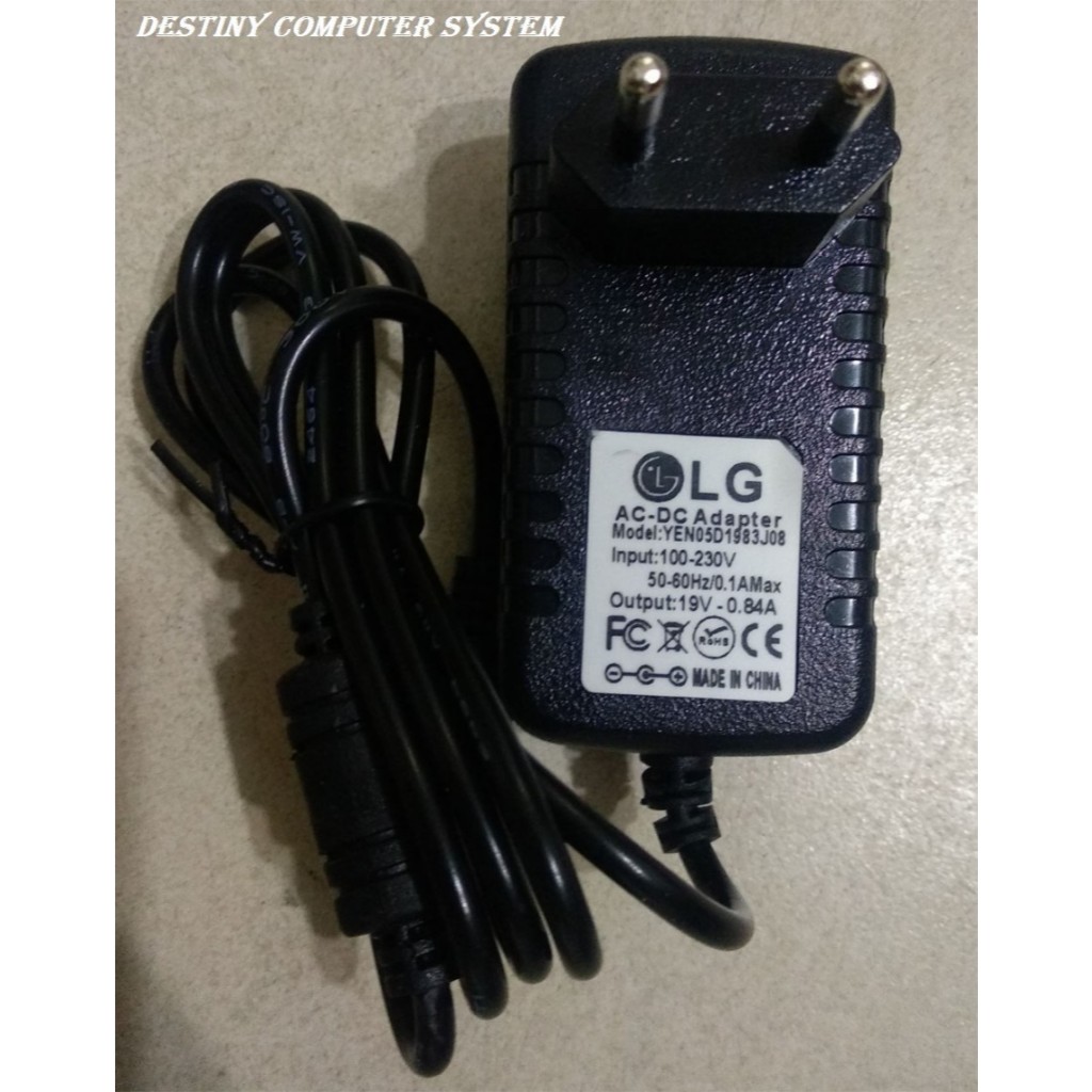 Adaptor Monitor / LCD / LED LG 19V - 0.8A