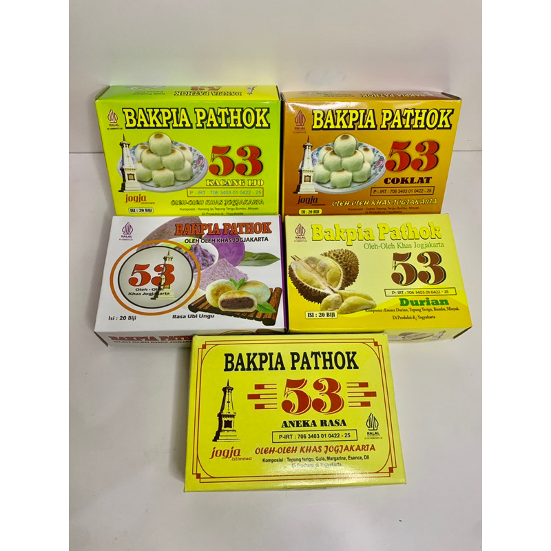 

BAKPIA PATHOK 53 KHAS JOGJA