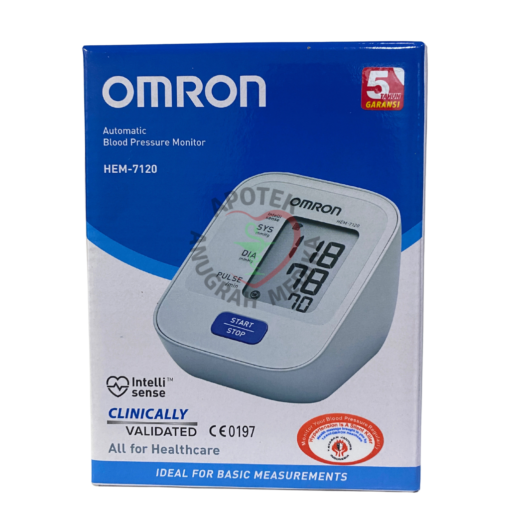 Tensimeter Digital Omron HEM 7120 + ADAPTOR Omron