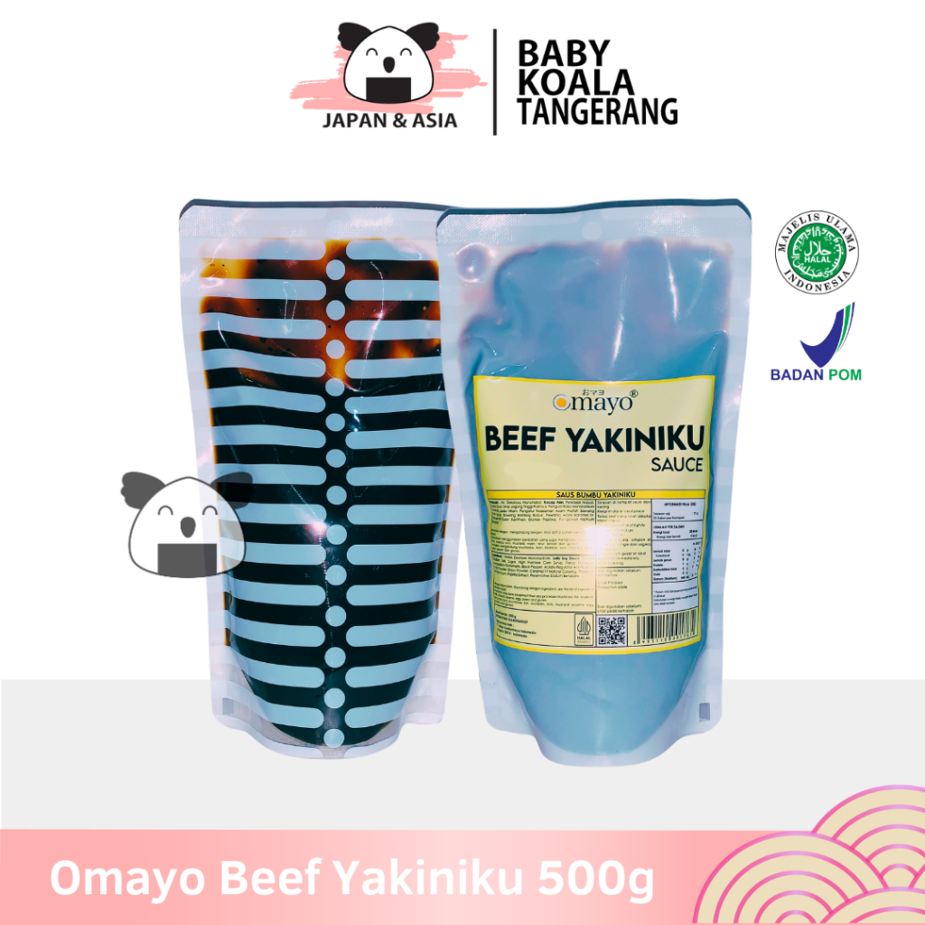 

OMAYO Beef Yakiniku 500 g Halal | Saus Yakiniku