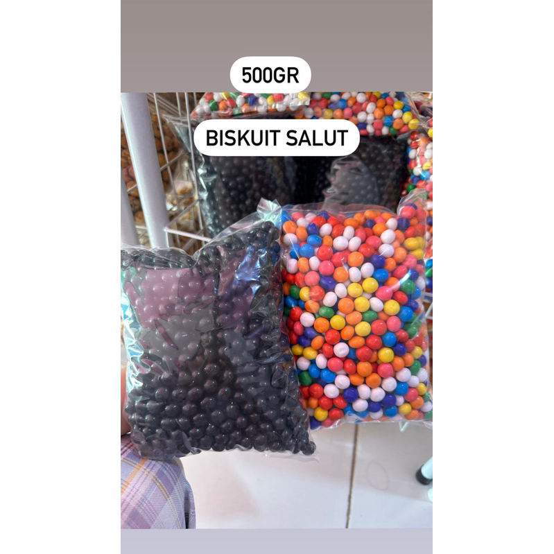 

Biskuit coklat 500gr warna dan hitam