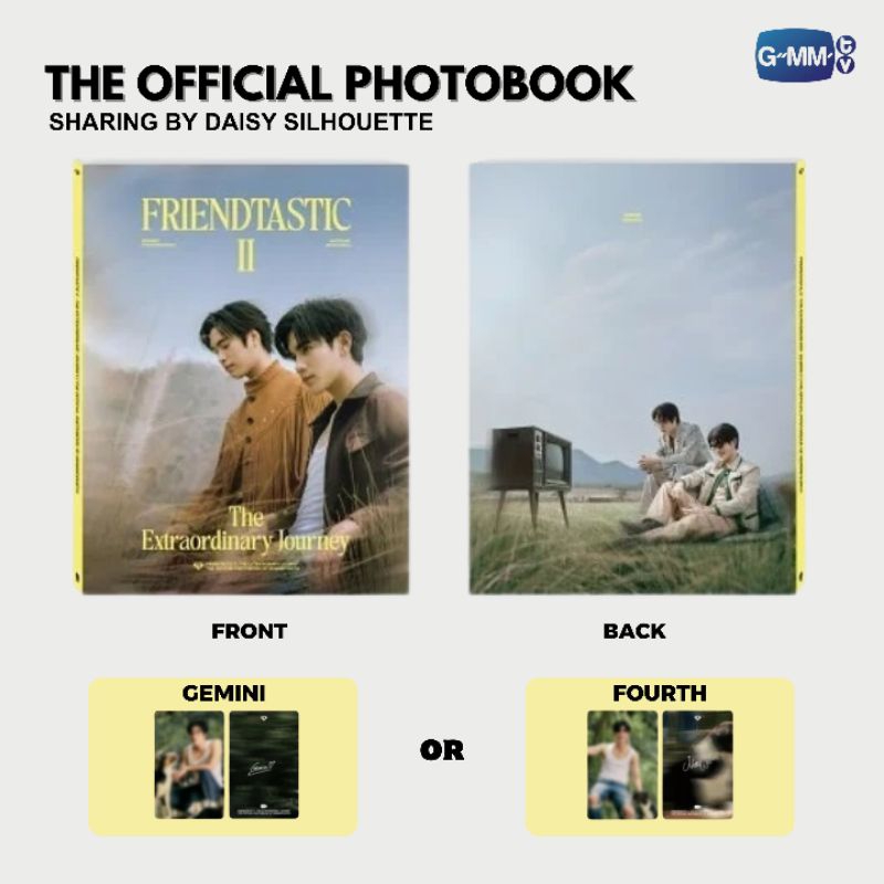 PHOTOBOOK FRIENDTASTIC II THE EXTRAORDINARY JOURNEY GEMINIFOURTH || SHARING PHOTOBOOK POSTER POSTCAR
