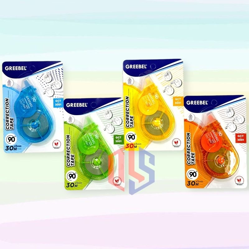 

Correction Tape/Tip X Kertas Greebel GCT 3001