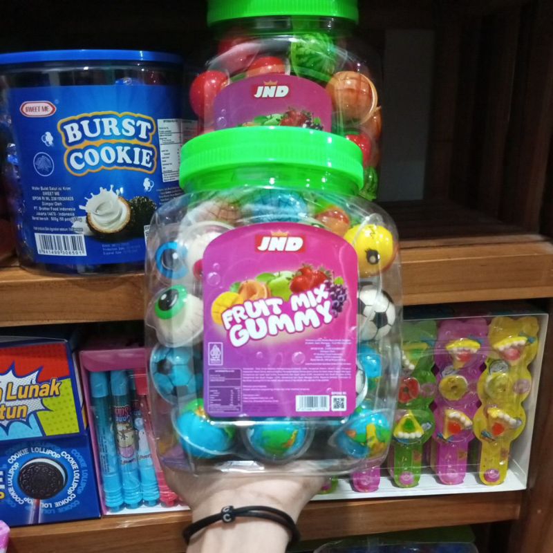 

Permen lunak bola isi 50pcs halal