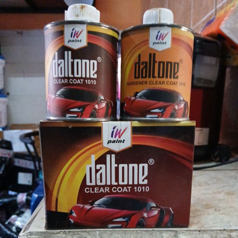 CLEAR PU DALTONE CLEAR COAT 1010 kemasan 1/4ltr