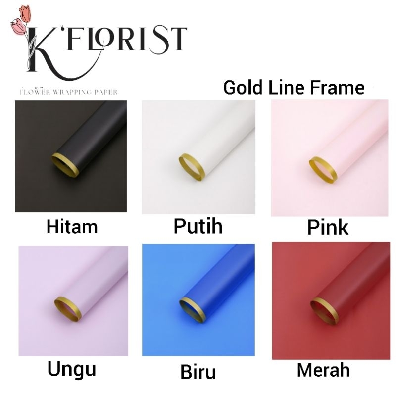 

[1 LEMBAR] Kertas Wrapping Buket NM doff Polos