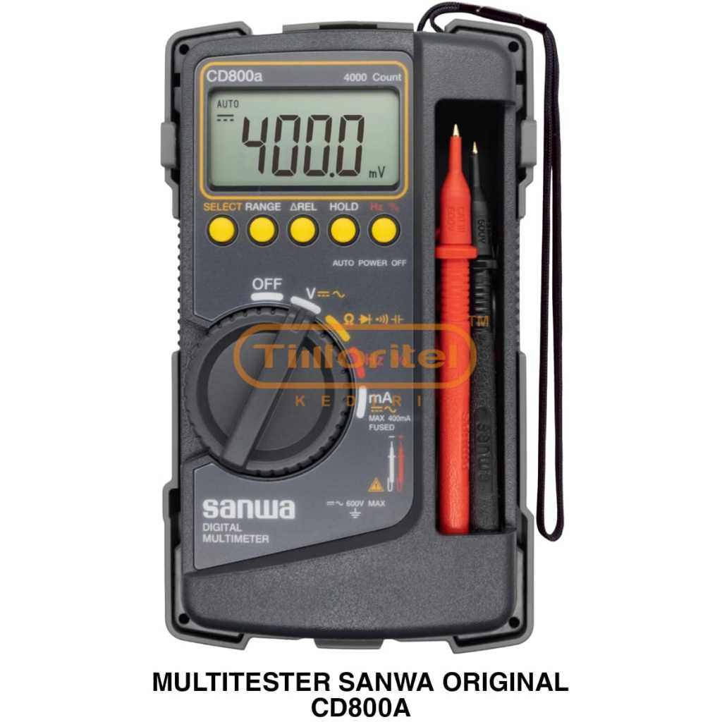 MULTITESTER SANWA ORIGINAL CD800A