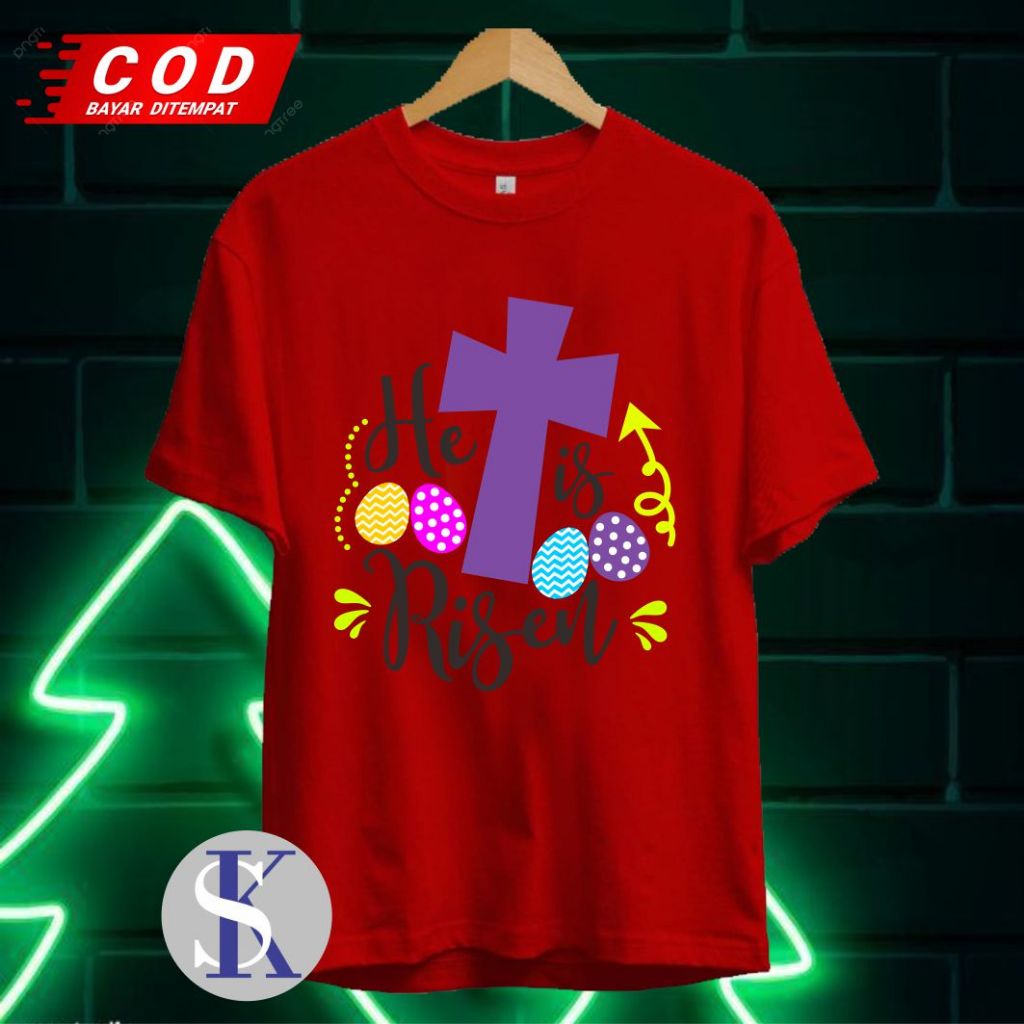 PAKAIAN PRIA WANITA ATASAN T-SHIRT KAOS GAMBAR HE IS