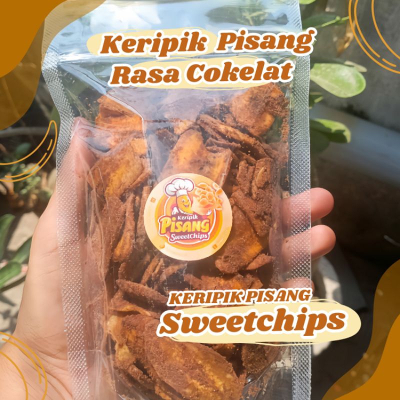 

Keripik pisang coklat 150 gram | keripik pisang sweetchips