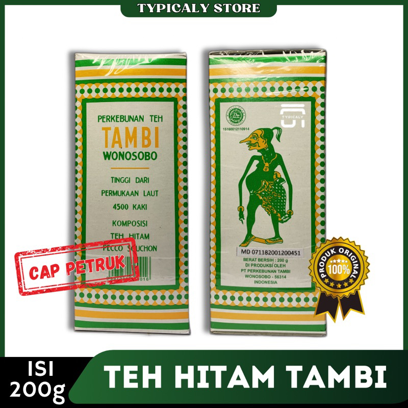 

TEH TAMBI CAP PETRUK | TEH HITAM PREMIUM | KUALITAS RASA TERBAIK | KHAS DIENG WONOSOBO