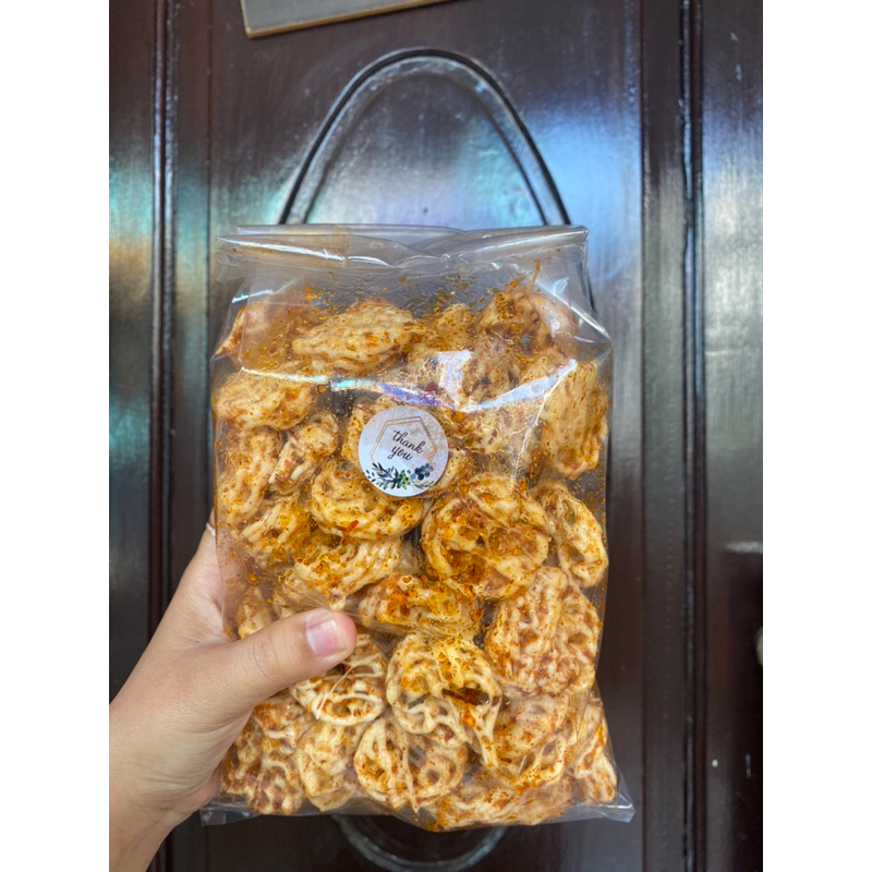 

kerupuk rafael viral / kerupuk pedo pedas daun jeruk 250 gram