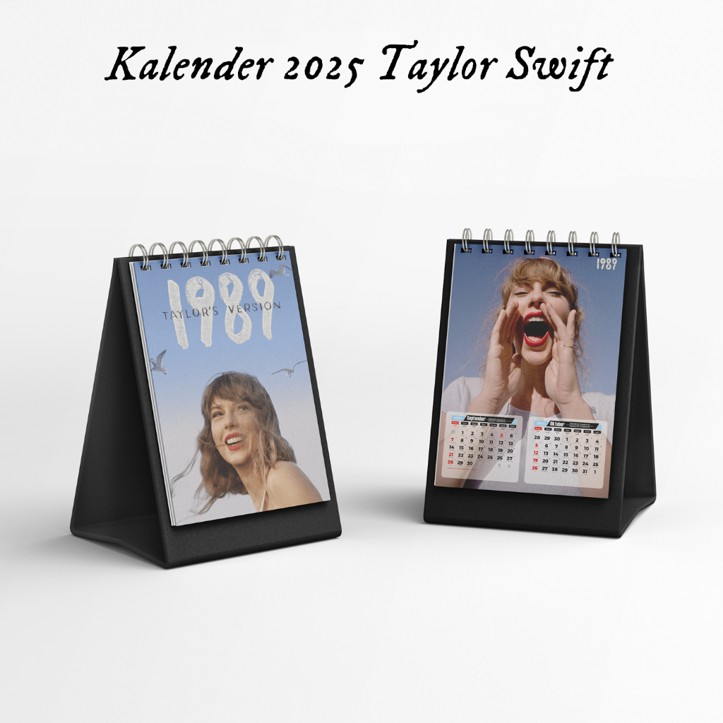 

Kalender Meja Hardcover Desk Calendar Taylor Swift