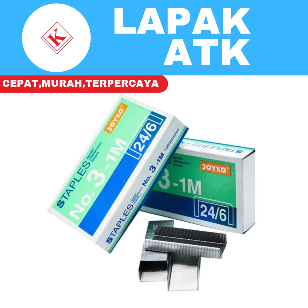 

ISI STAPLES BESAR JOYKO NO 3 / ISI STAPLES NO 3 JOYKO ++