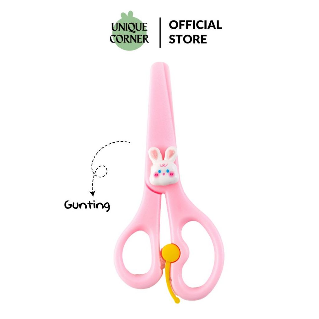 

UQ - Gunting Karakter Kartun Lucu Scissor Pemotong Kertas Serbaguna STY7061