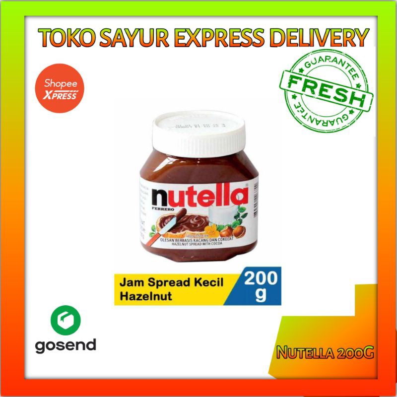 

Selai Roti Nutella 200 Gram - Palembang