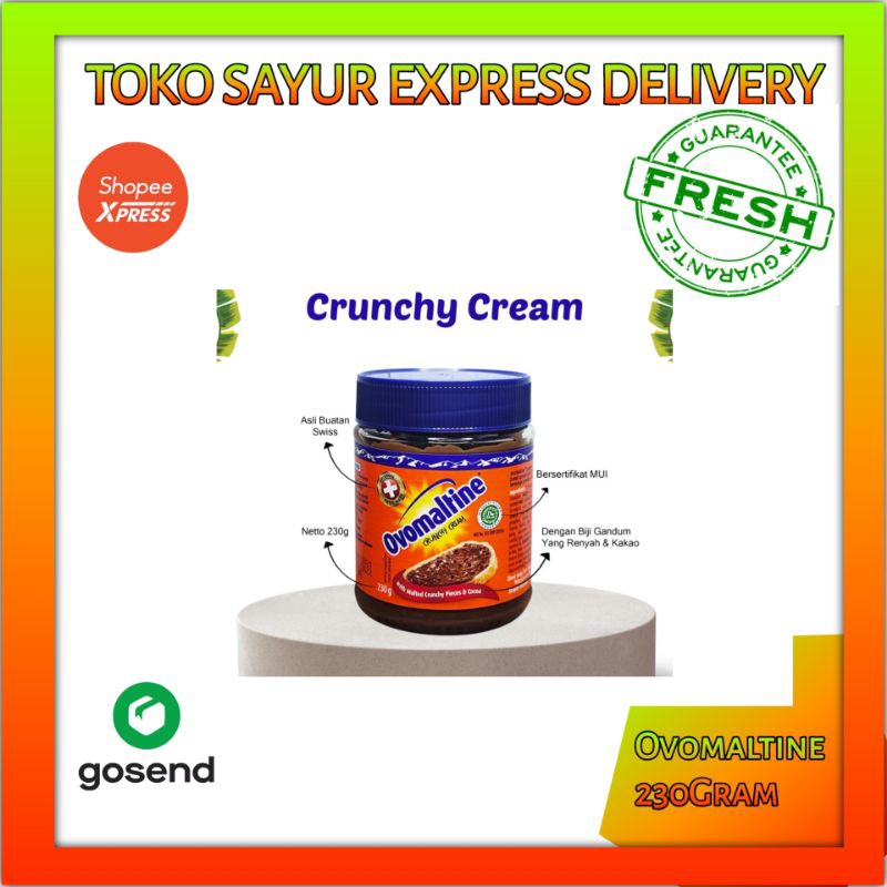 

Selai Roti Ovomaltine 230 Gram - Palembang