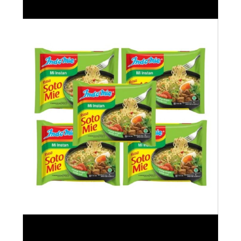 

indomie instan rasa soto ayam 5pcs