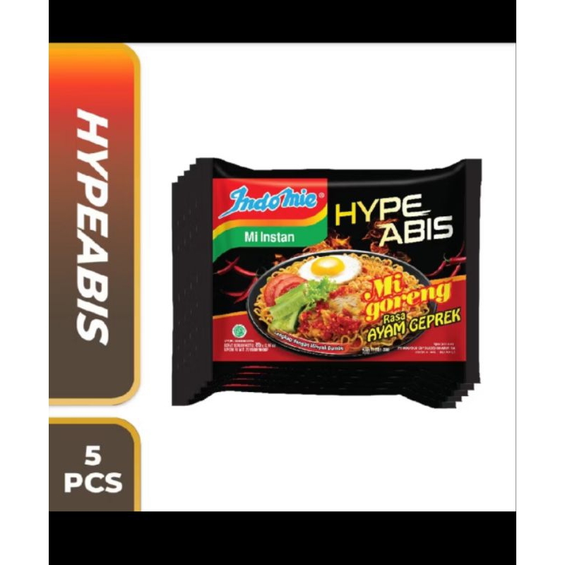 

indomie instan rasa mie goreng ayam geprek 5pcs