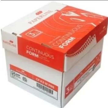 

kertas continuous form paperline 3 ply 9,5 x 11 warna ( PMK)