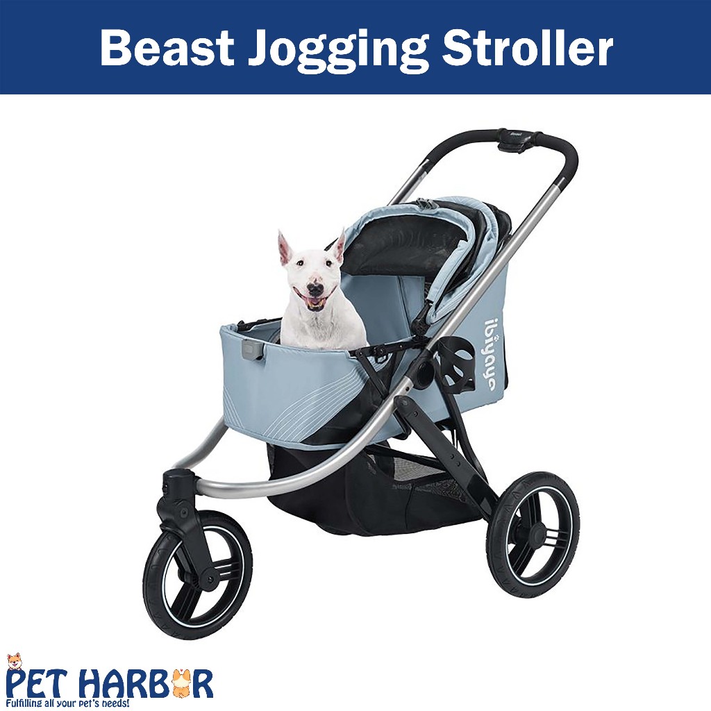 IBIYAYA Beast Pet Jogging Pet Stroller Anjing Kucing / Pet Stroller | Pet Cargo