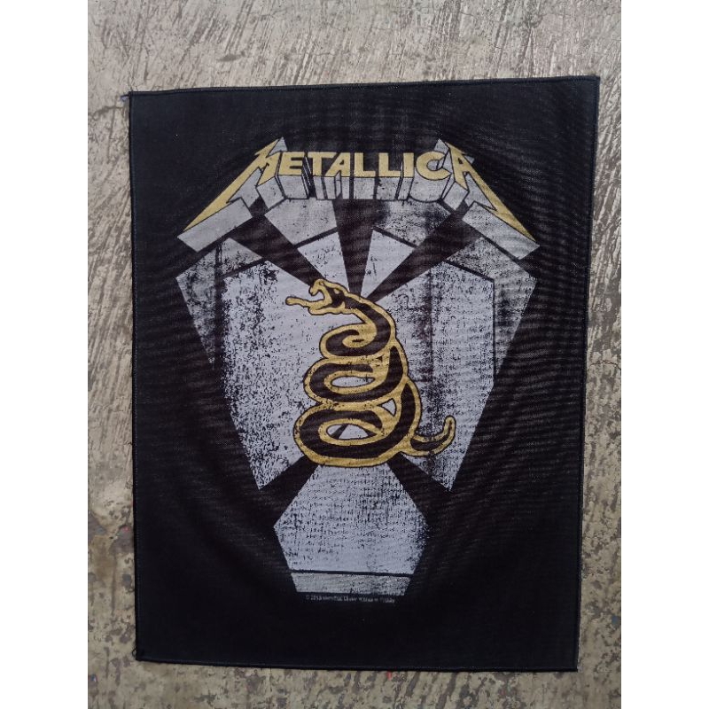 backpatch Metallica black
