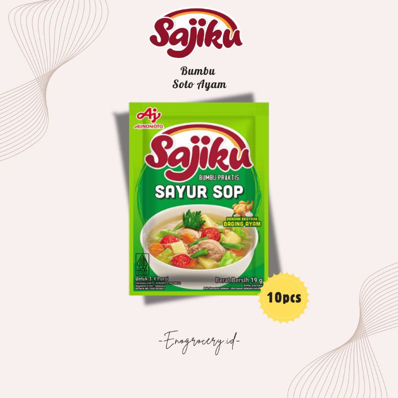 

Sajiku Bumbu Praktis Siap pakai 20g x 10pcs Varian
