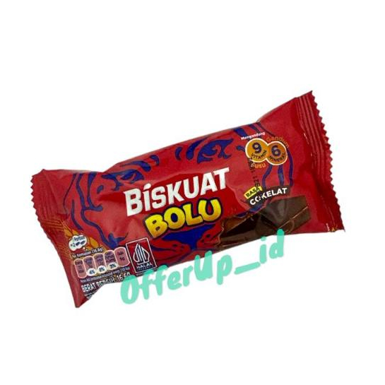 

Snack Biskuat Bolu Rasa Cokelat 16.6gr