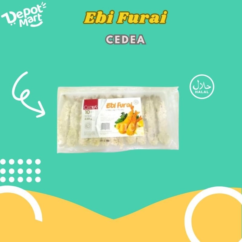 

Depot Kuliner Cedea Ebi Furai 230G / Udang Lapis Tepung / 10Pcs