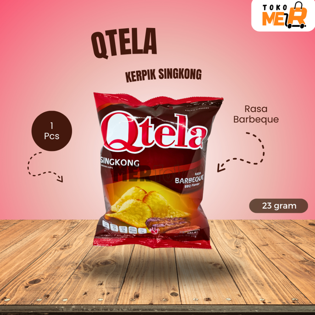 

Qtela Keripik Singkong 23 gr