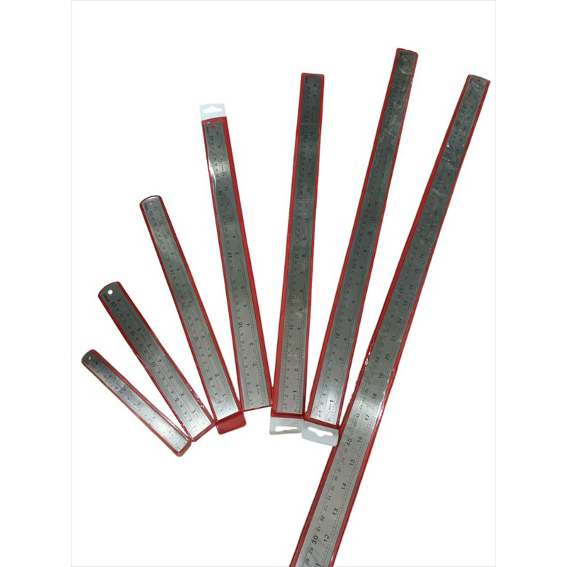 

KENKO Penggaris Besi / Stainless Steel Ruler 15, 20, 30, 40, 50, dan 60 CM