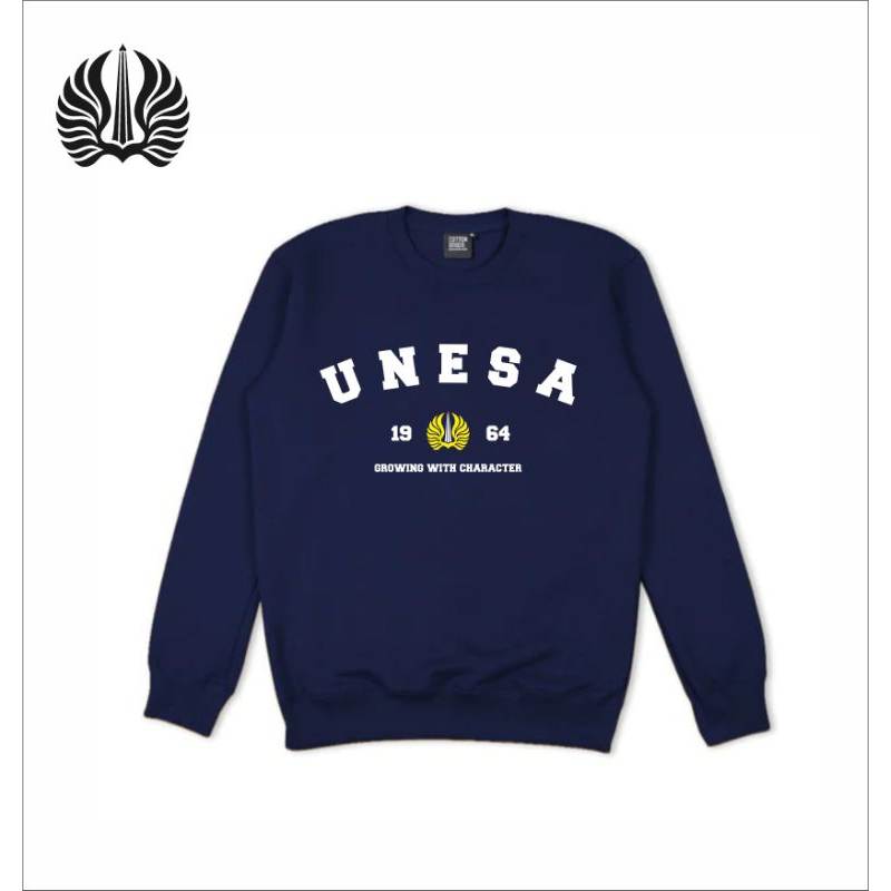 Sweater UNESA Crewneck Universitas Negeri Surabaya