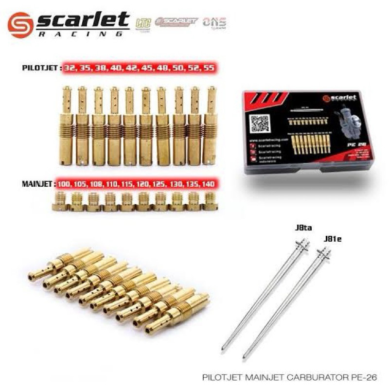 PILOT JET PE SCARLET