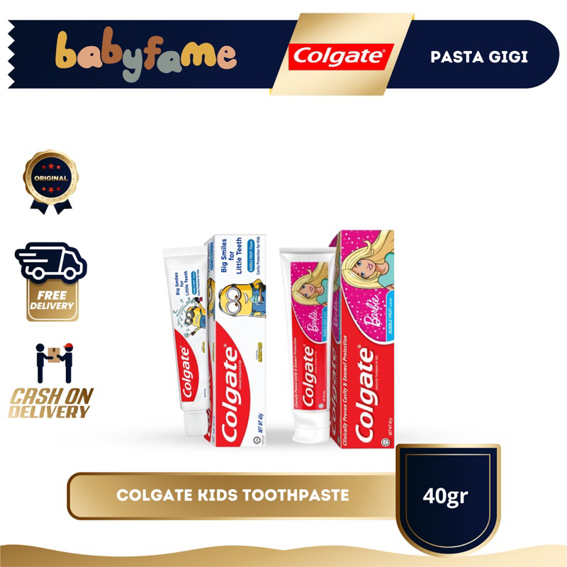 COLGATE KIDS TOOTH PASTE | PASTA GIGI ANAK