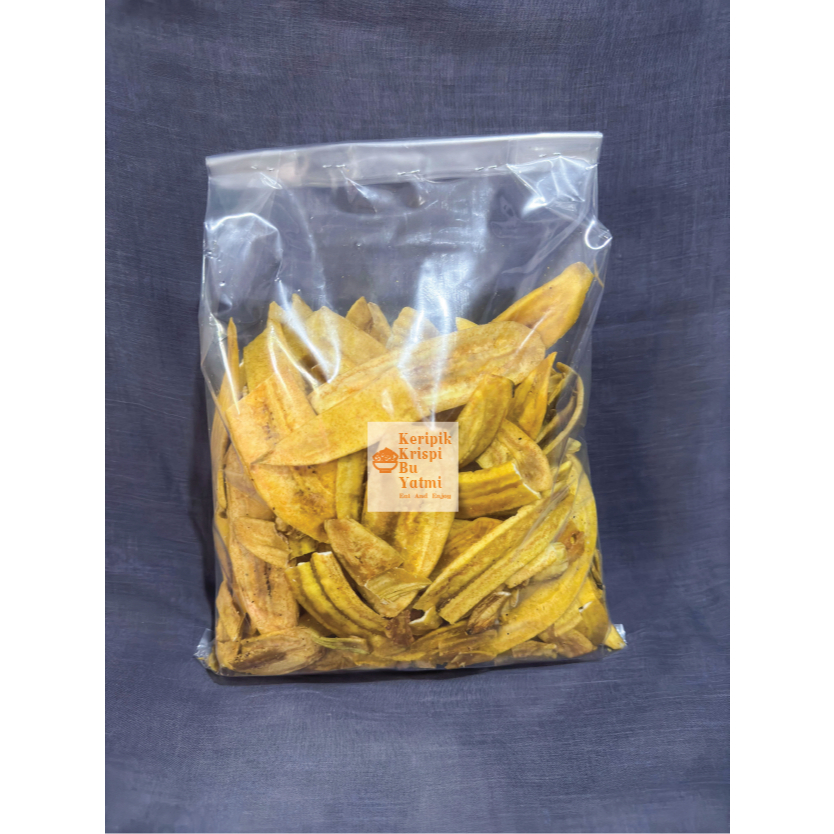 

Keripik Pisang Nangka Asin Krispi 250g/500g