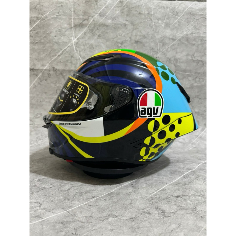 HELM CLONE AGV PISTA 1 : 1 FULL FACE ROSSI WINTER TEST 2020