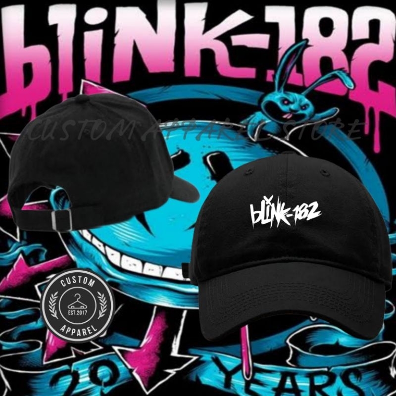 Topi Baseball Cap - Blink 182