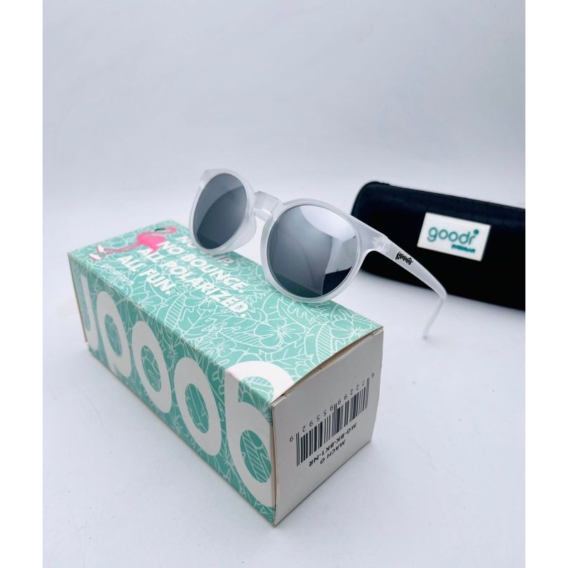 sunglass polaroid kacamata hitam goodr circle transparan putih doff