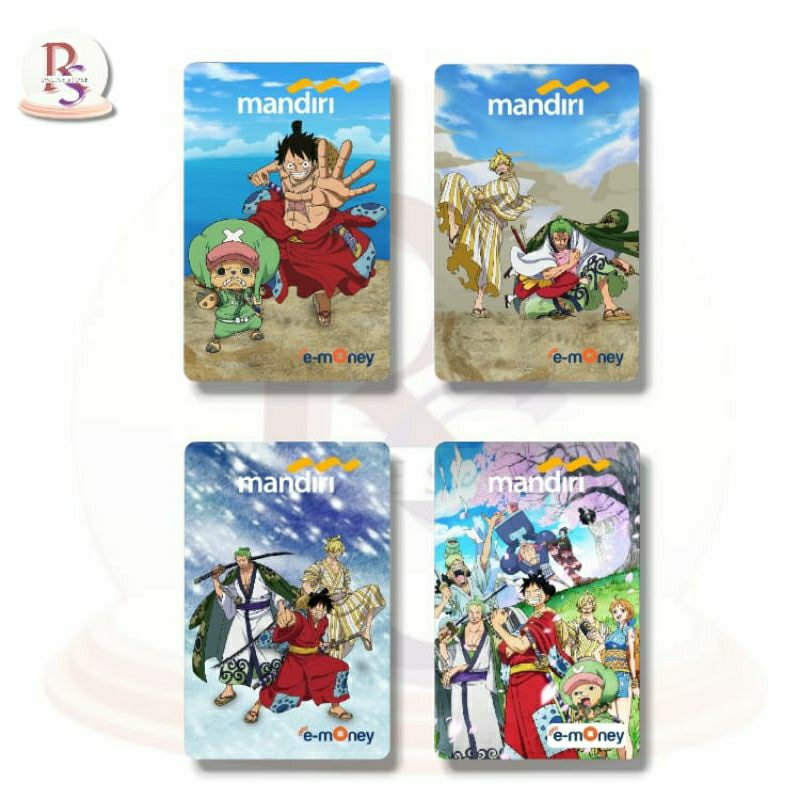 Kartu eMoney eToll Mandiri edisi One Piece