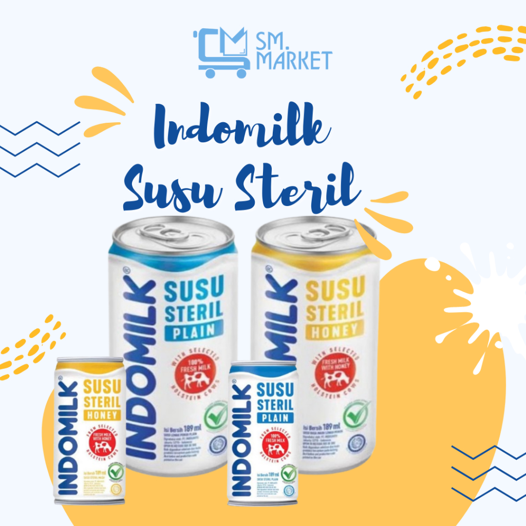 

Indomilk Susu Steril 189 ml Kaleng