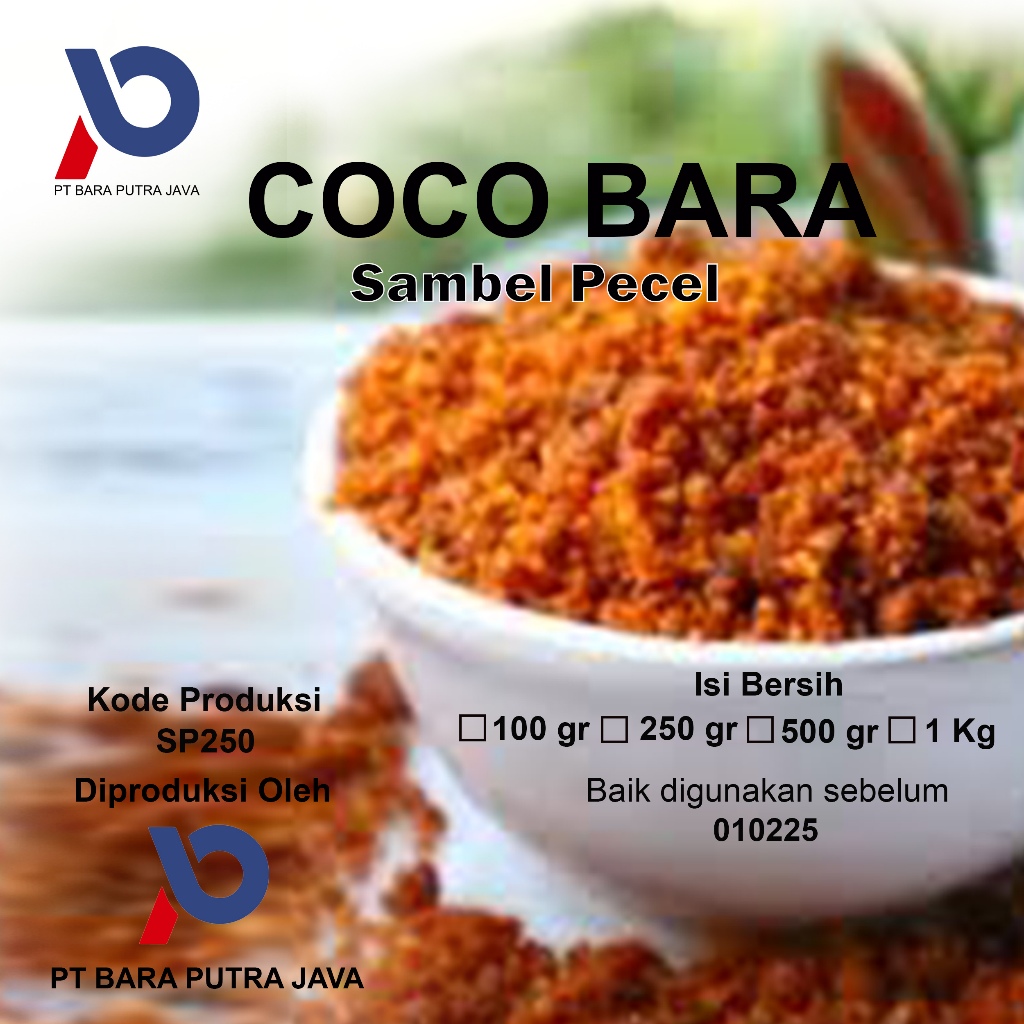 

Sambel Pecel Pedas / sambel pecel Tradisional