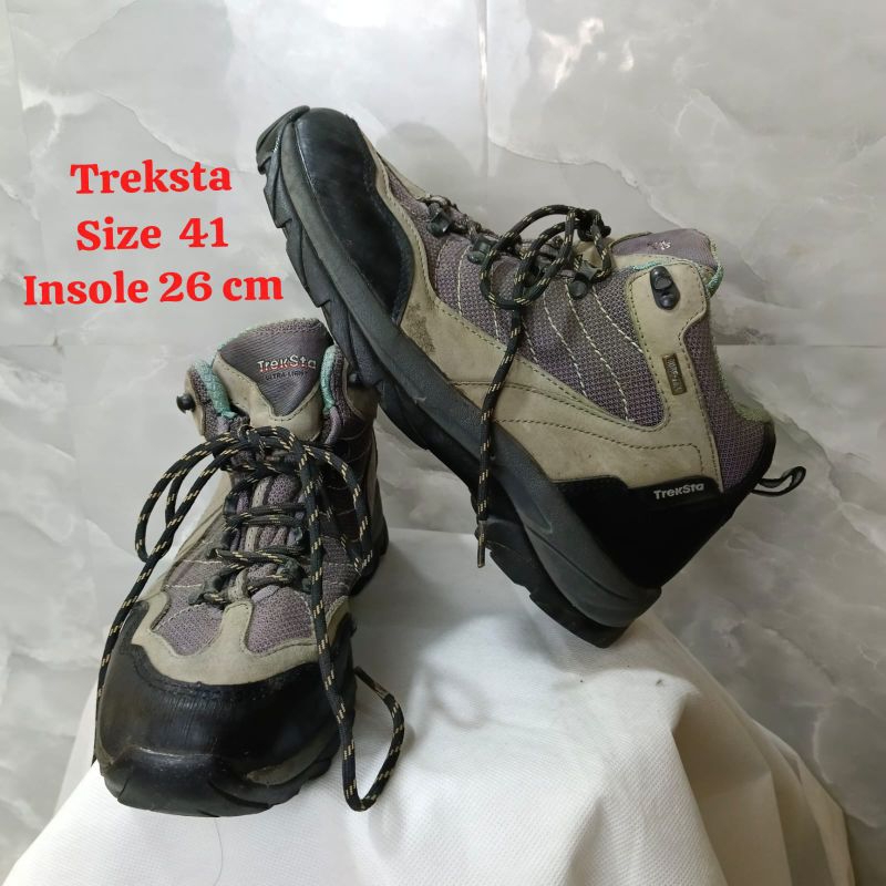 sepatu outdoor treksta size 41 hiking gunung